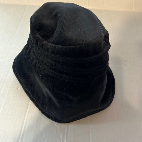 PLEASANT PHEASANT 100% Cotton Black Hat Raised Trim Accent OSFM Made in Canada - Picture 2 of 7